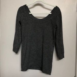 Club Monaco gray cashmere sweater